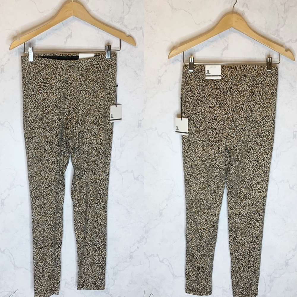 Jules & leopold leopard print leggings